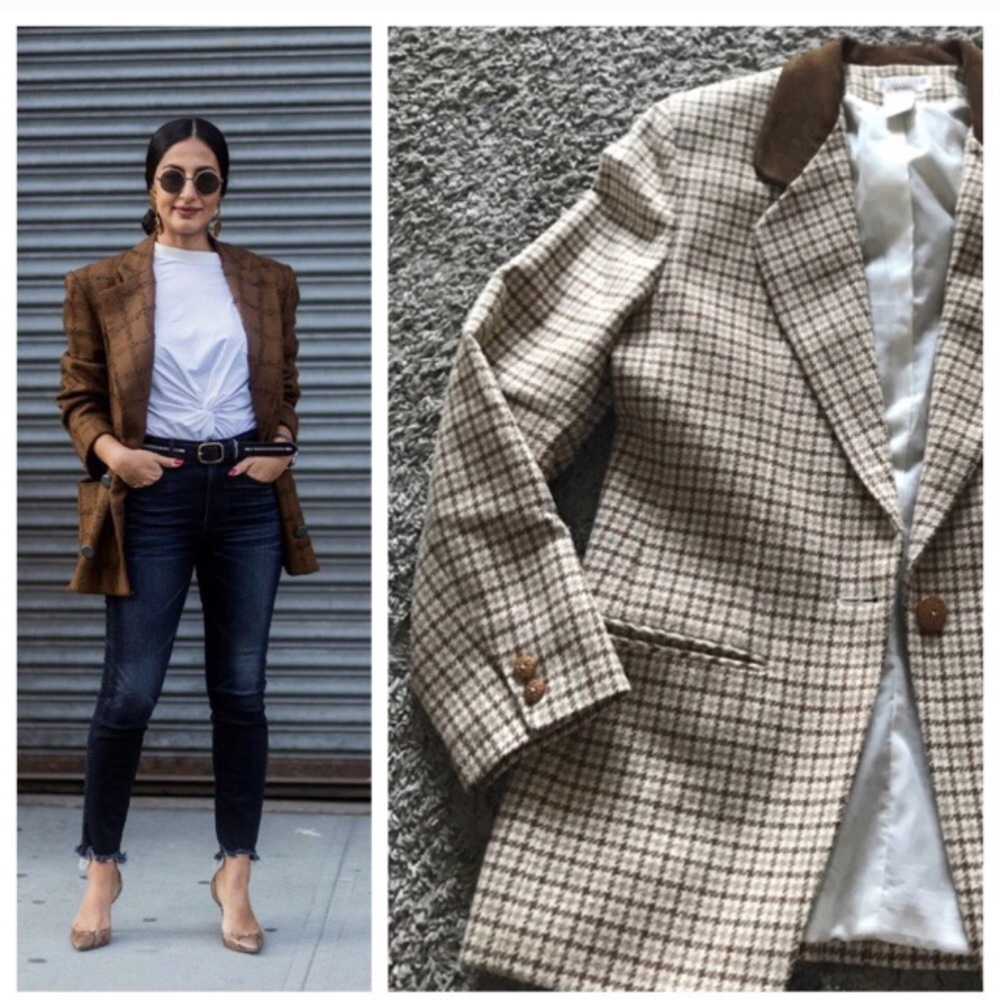 Vintage Ann Taylor Wool Blazer
